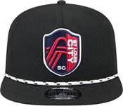 New Era St. Louis City SC Golfer Black Rope Hat
