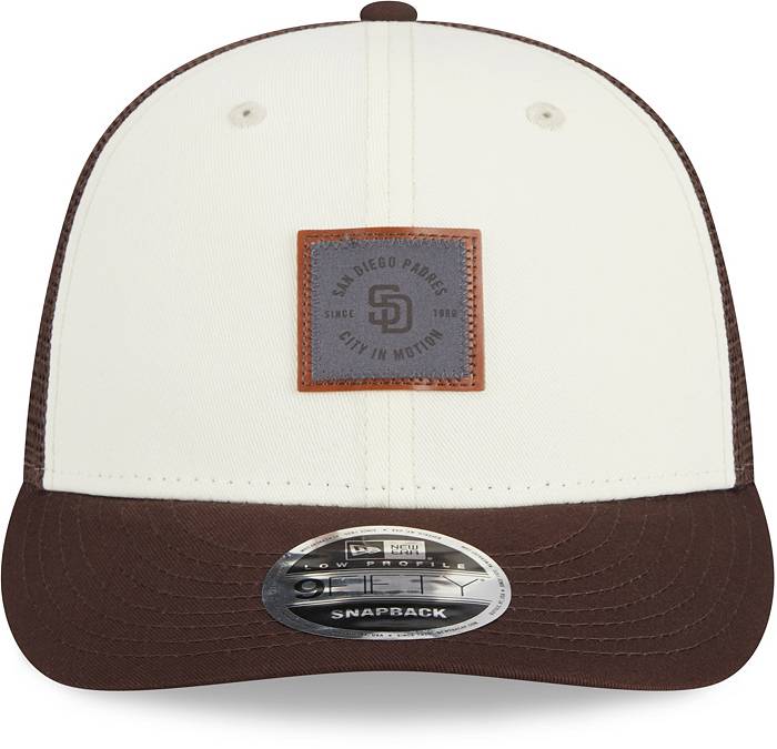Men's San Diego Padres New Era Brown Cooperstown Collection Team Color  Trucker 9FIFTY Snapback Hat