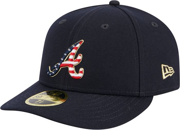 Men's New Era Navy Atlanta Braves 2023 Fourth of July 59FIFTY Fitted Hat