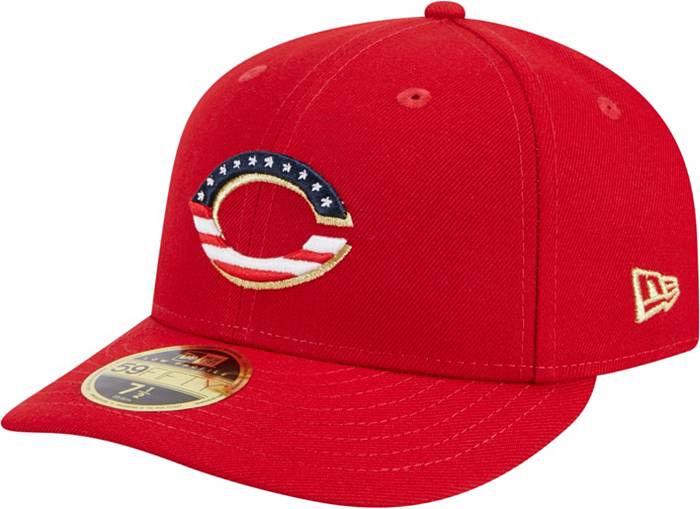 New Era Cincinnati Reds MLB 59Fifty 2019 OF 4th of July Fit Hat Red Size 7  7/8