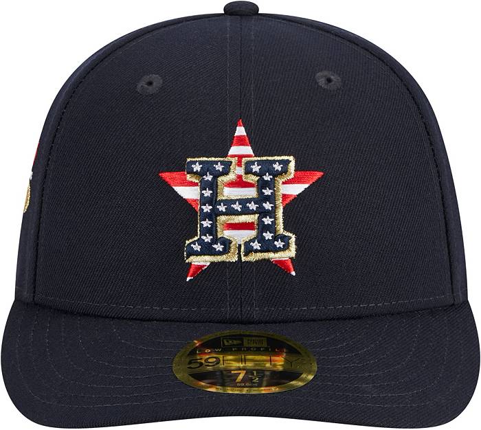 New Era Men's Fourth of July '23 Houston Astros Navy Low Profile 9Fifty  Fitted Hat
