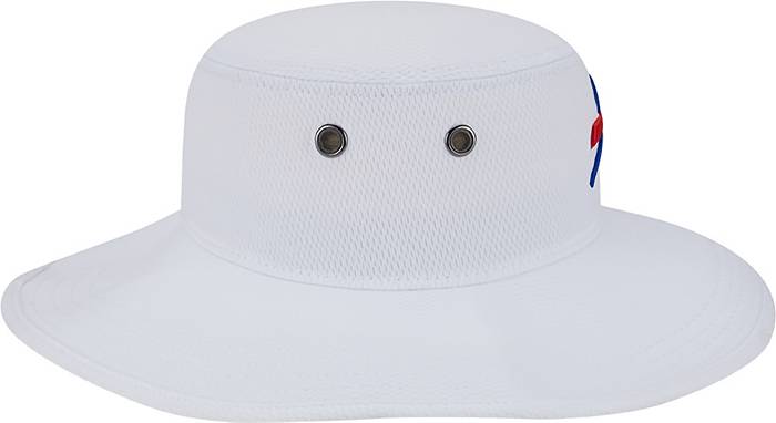 Men's New Era White Buffalo Bills 2023 NFL Training Camp Throwback Panama  Bucket Hat