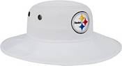 New Era Men's Pittsburgh Steelers Training Camp White Panama Bucket Hat product image