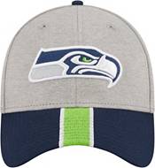 New Era Men's Seattle Seahawks Stripe Grey 39Thirty Stretch Fit Hat product image