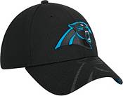 New Era Men's Carolina Panthers Top Visor 39Thirty Black Stretch Fit Hat product image