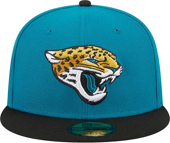 Men's New Era Neon Green Jacksonville Jaguars Color Pack Brights 59FIFTY Fitted Hat