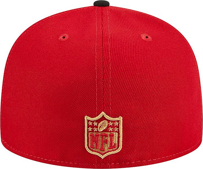 Men's New Era Black San Francisco 49ers Team 59FIFTY Fitted Hat