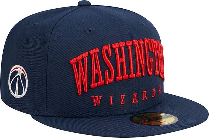 47 Red Washington Wizards Team Clean Up Adjustable Hat