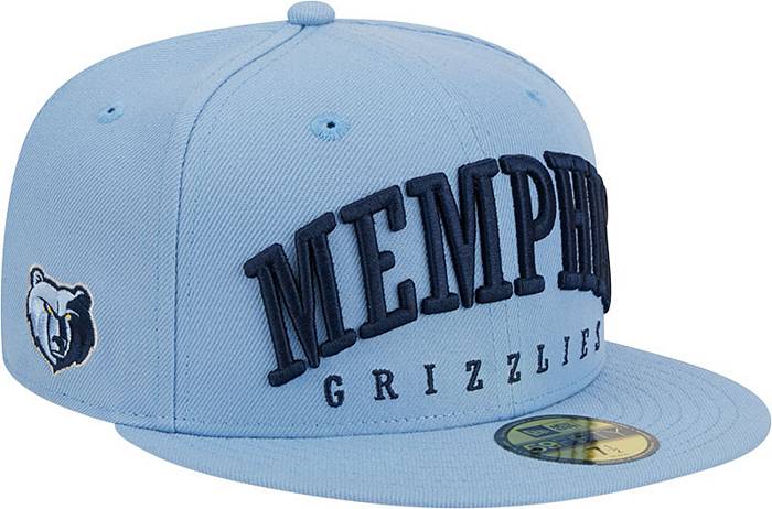 New Era Men's New Era Memphis Grizzlies Black On Black 9FIFTY Snapback Hat
