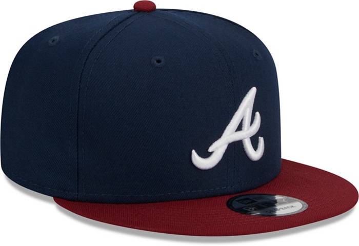 New Era Men's Atlanta Braves Blue 9Fifty Two Tone Color Pack Adjustable Hat