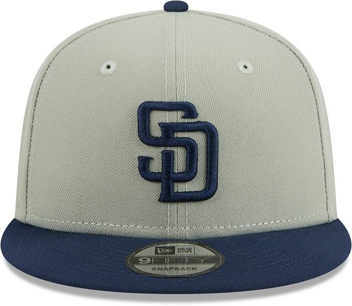 Mitchell & Ness Men's San Diego Padres Navy All Over 3.0 Crew Neck