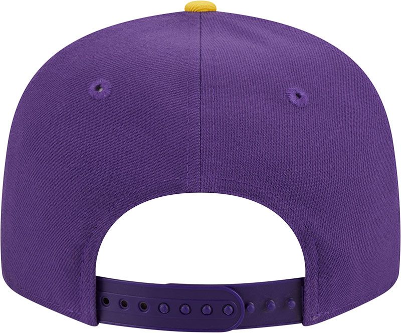 New Era Adult Los Angeles Lakers Headline 9Fifty Adjustable Snapback Hat