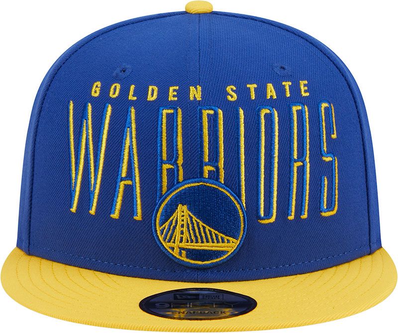 New Era Adult Golden State Warriors Headline 9Fifty Adjustable Snapback Hat