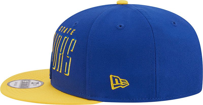 New Era Adult Golden State Warriors Headline 9Fifty Adjustable Snapback Hat