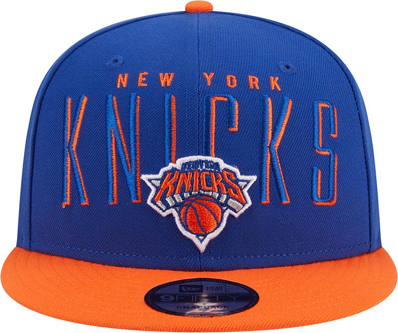 New Era Adult New York Knicks Headline 9Fifty Adjustable Snapback Hat