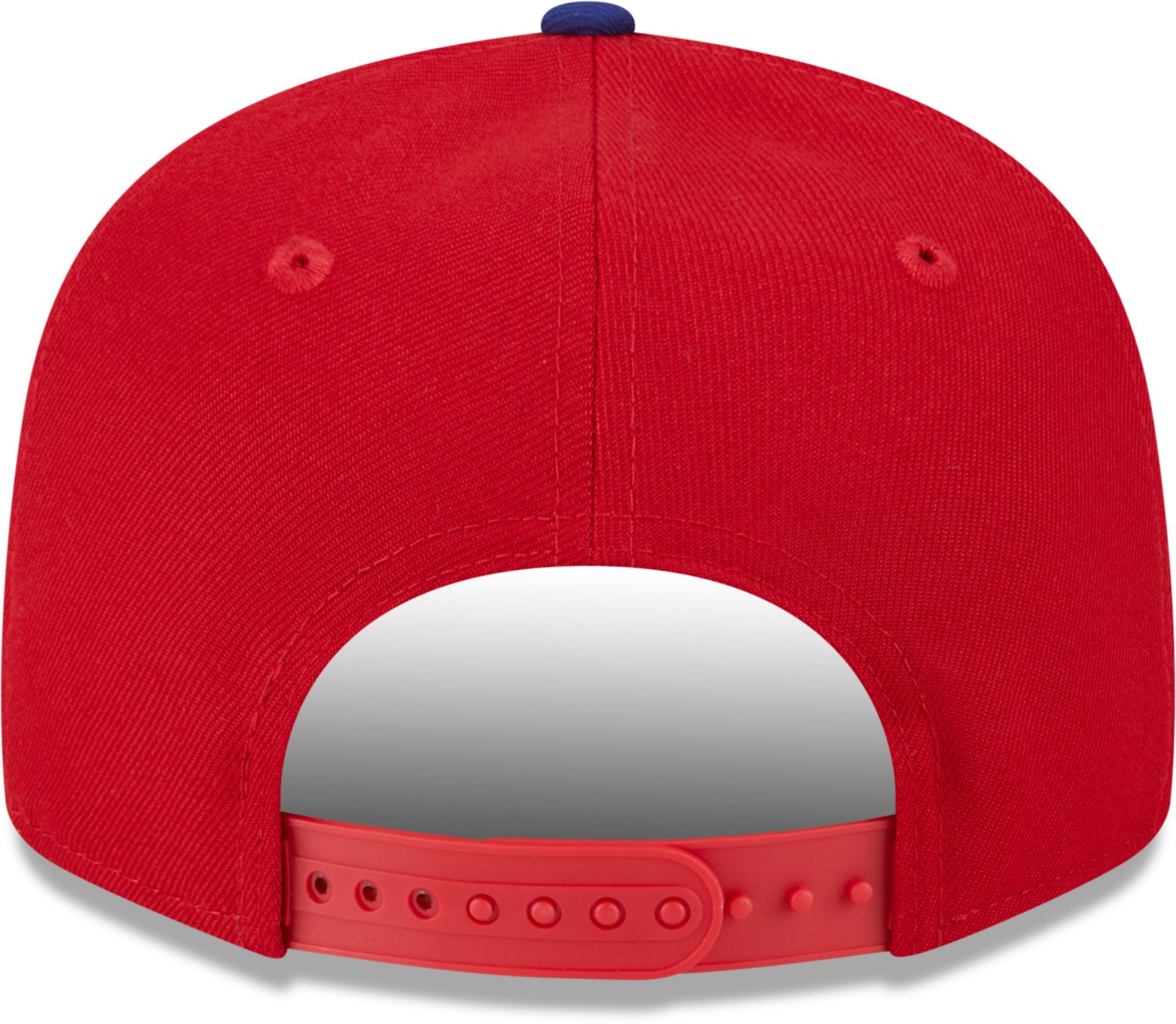 New Era Men's Philadelphia Phillies Red 9Fifty Headline Adjustable Hat