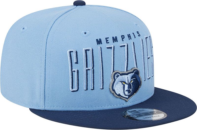 New Era Adult Memphis Grizzlies Headline 9Fifty Adjustable Snapback Hat