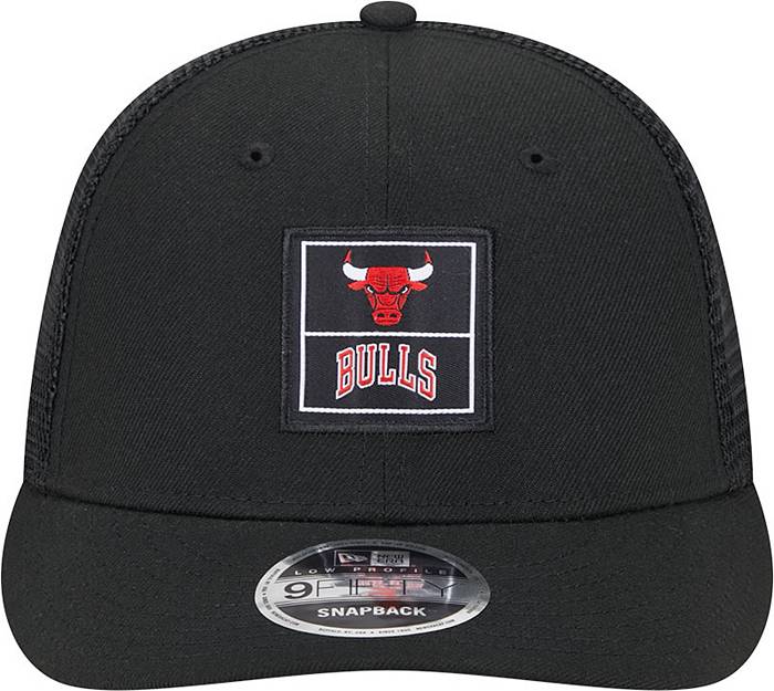 Chicago Bulls Black 9FIFTY Snapback Hat