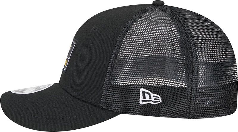 New Era Adult Indiana Pacers Black Label Adjustable Trucker Hat