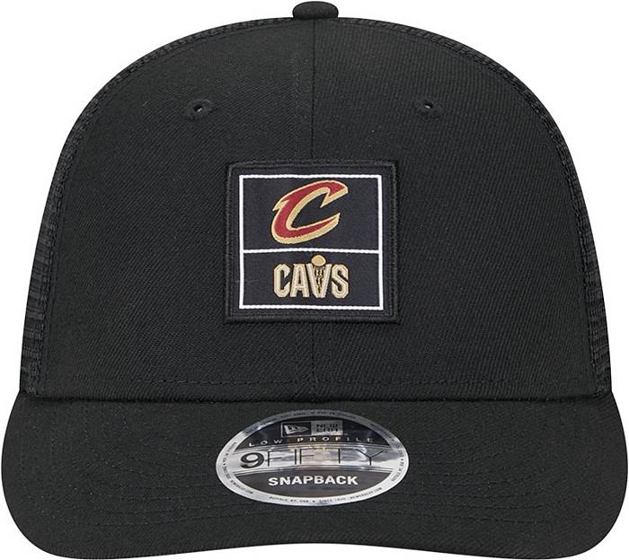 New CAVS Black Snapback Hat