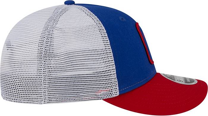 Men's New Era Royal/Red New York Giants Team Split 9FIFTY Snapback Hat