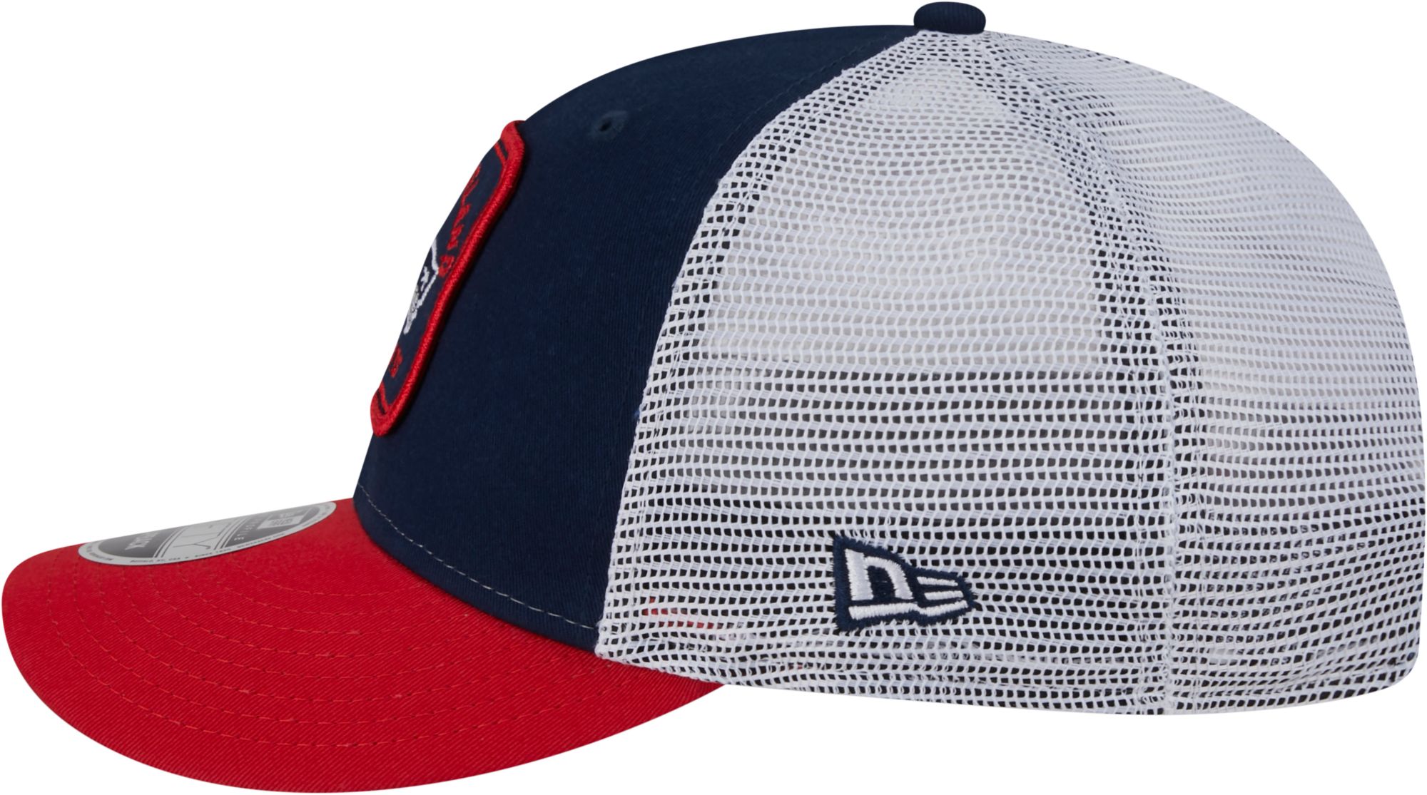 New Era Men's New England Patriots Squared Low Profile 9Fifty Adjustable Hat