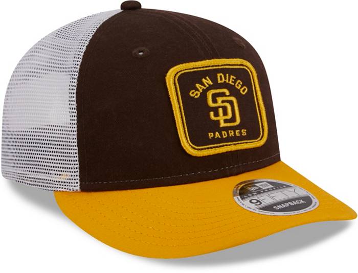 Men's New Era Gray/Brown San Diego Padres Band 9FIFTY Snapback Hat