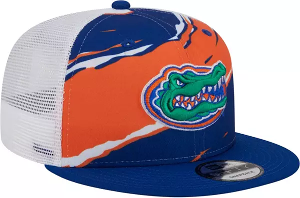 Florida Gators Fitted Hat Baseball Cap Zephyr Blue Embroidered 7 1/8 SEC