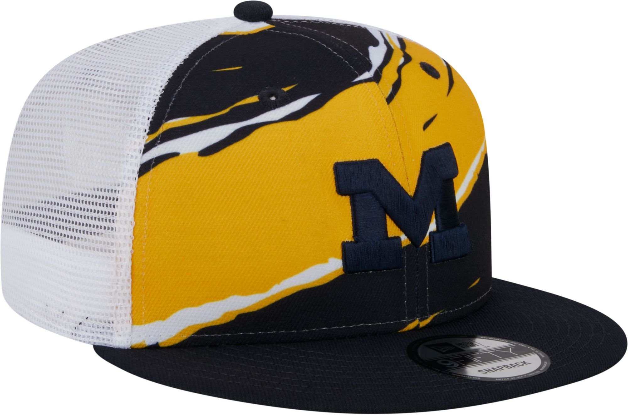 New Era Men's Michigan Wolverines Blue 9Fifty Tailgate Adjustable Hat