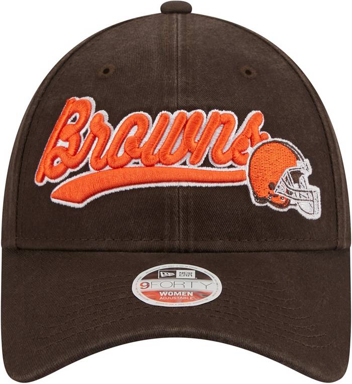 New Era Women's Cleveland Browns Team Color Cheer 9Forty Adjustable Hat