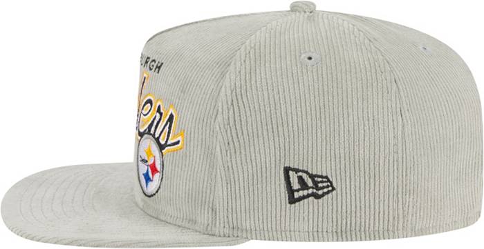 New Era Pittsburgh Steelers Corduroy Golfer Snapback Hat
