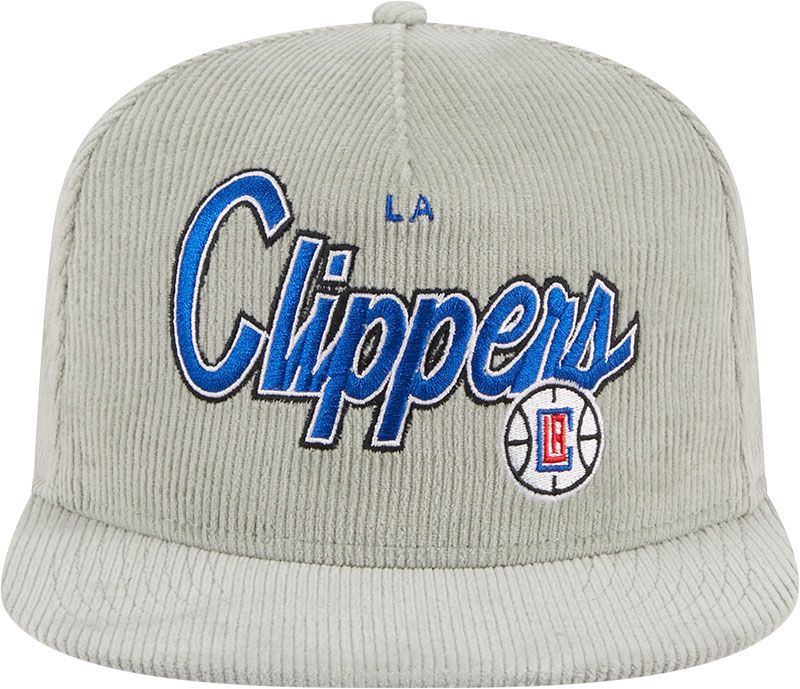 New Era Adult Los Angeles Clippers Corduroy Golf Snapback Adjustable Hat