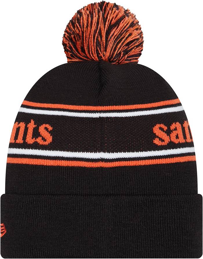 New Era Youth San Francisco Giants Orange Knit Hat