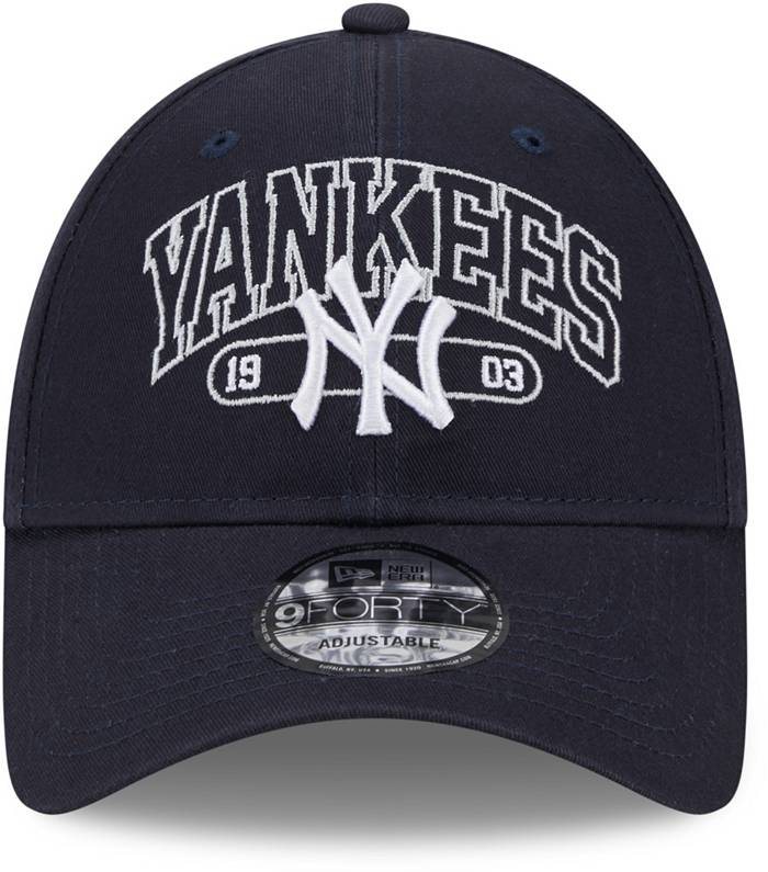 Grey New Era MLB 9FORTY New York Yankees Cap Junior