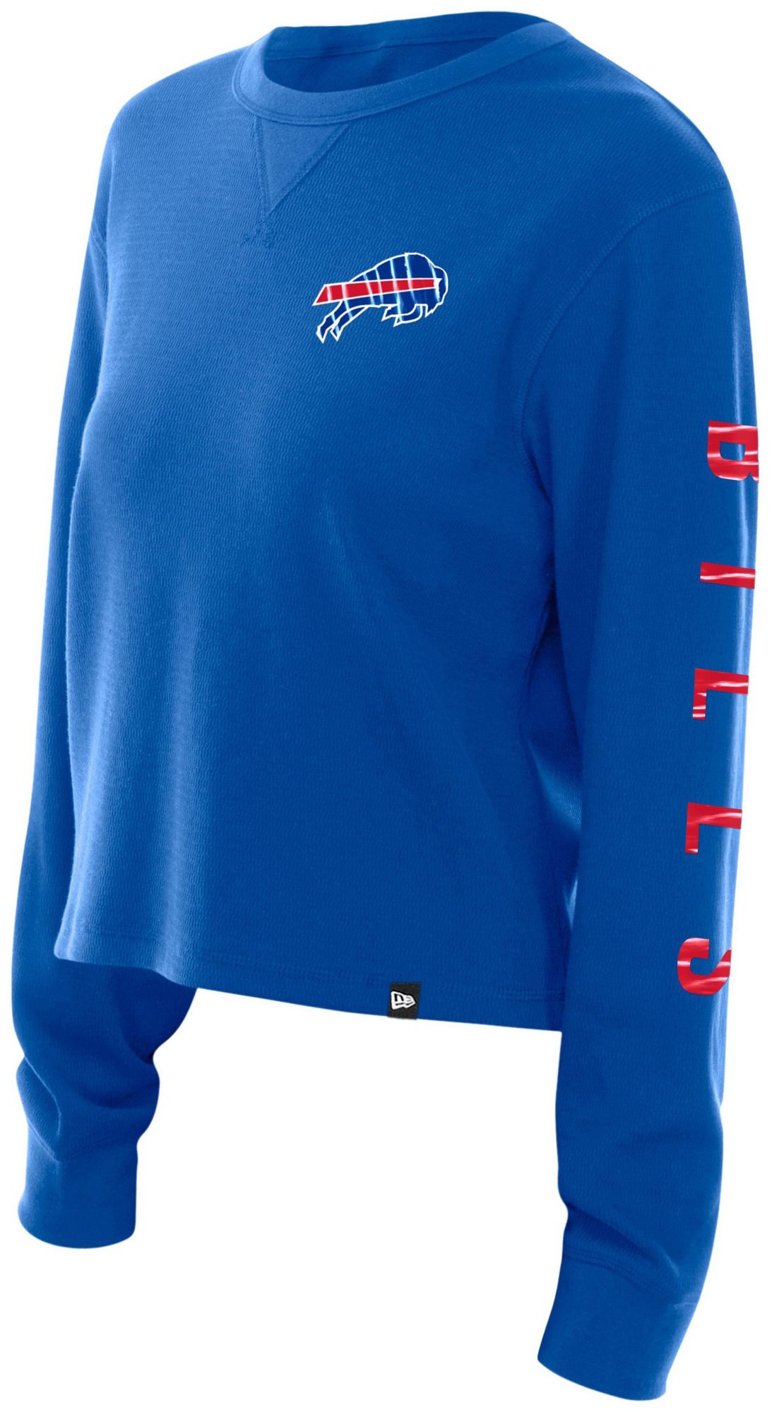 New Era Women's Buffalo Bills Medium Blue Thermal Long Sleeve T-Shirt product image