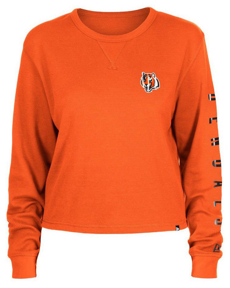 New Era Women's Cincinnati Bengals Black Thermal Long Sleeve T-Shirt product image