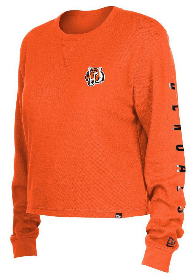 New Era Women's Cincinnati Bengals Black Thermal Long Sleeve T-Shirt product image