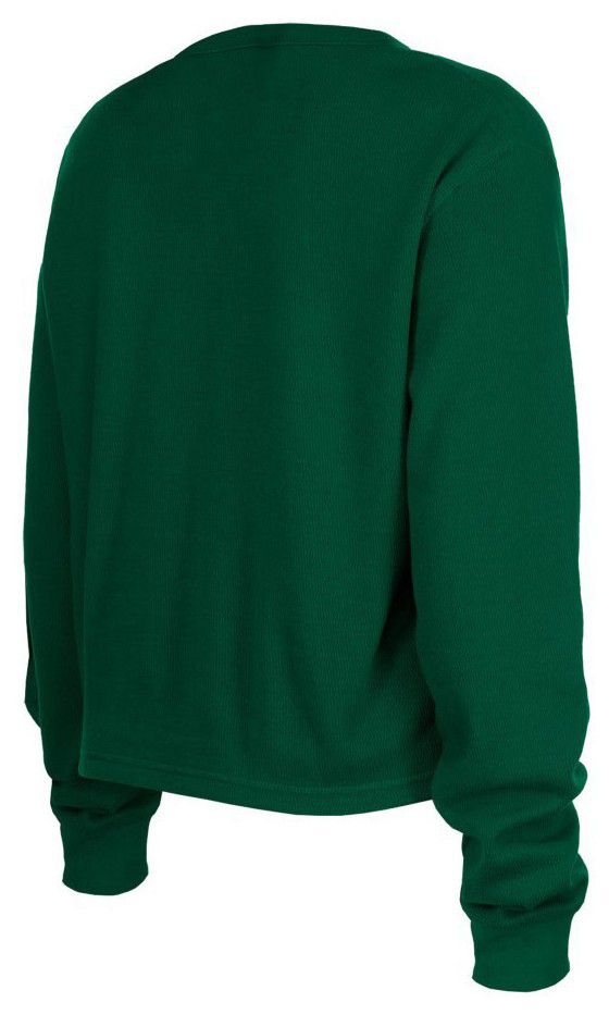 New Era Women's Green Bay Packers Dark Green Thermal Long Sleeve T-Shirt product image