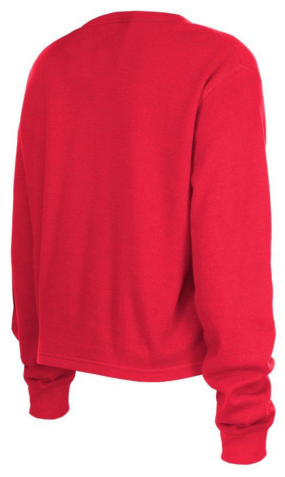 New Era Women's San Francisco 49ers Red Thermal Long Sleeve T-Shirt product image