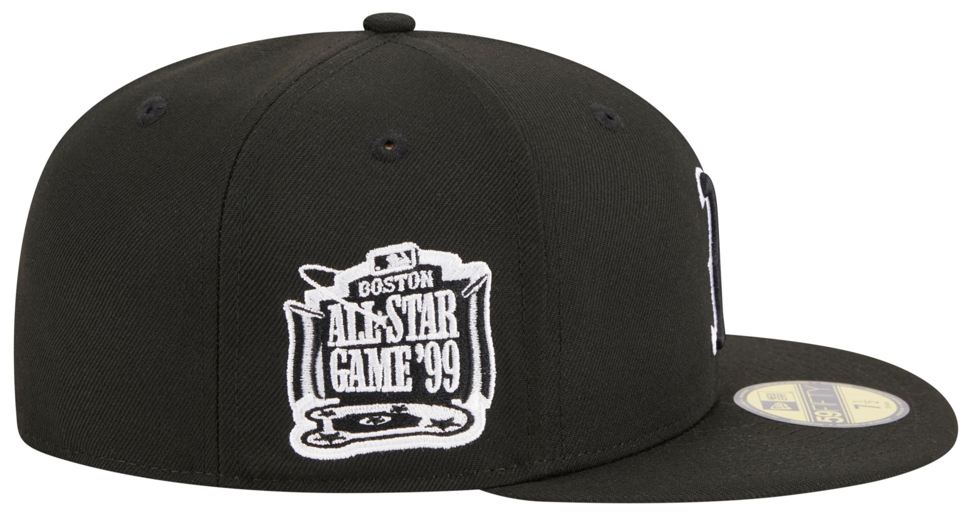 New Era Adult Boston Red Sox Black Side Patch Evergreen 59Fifty Fitted Hat product image