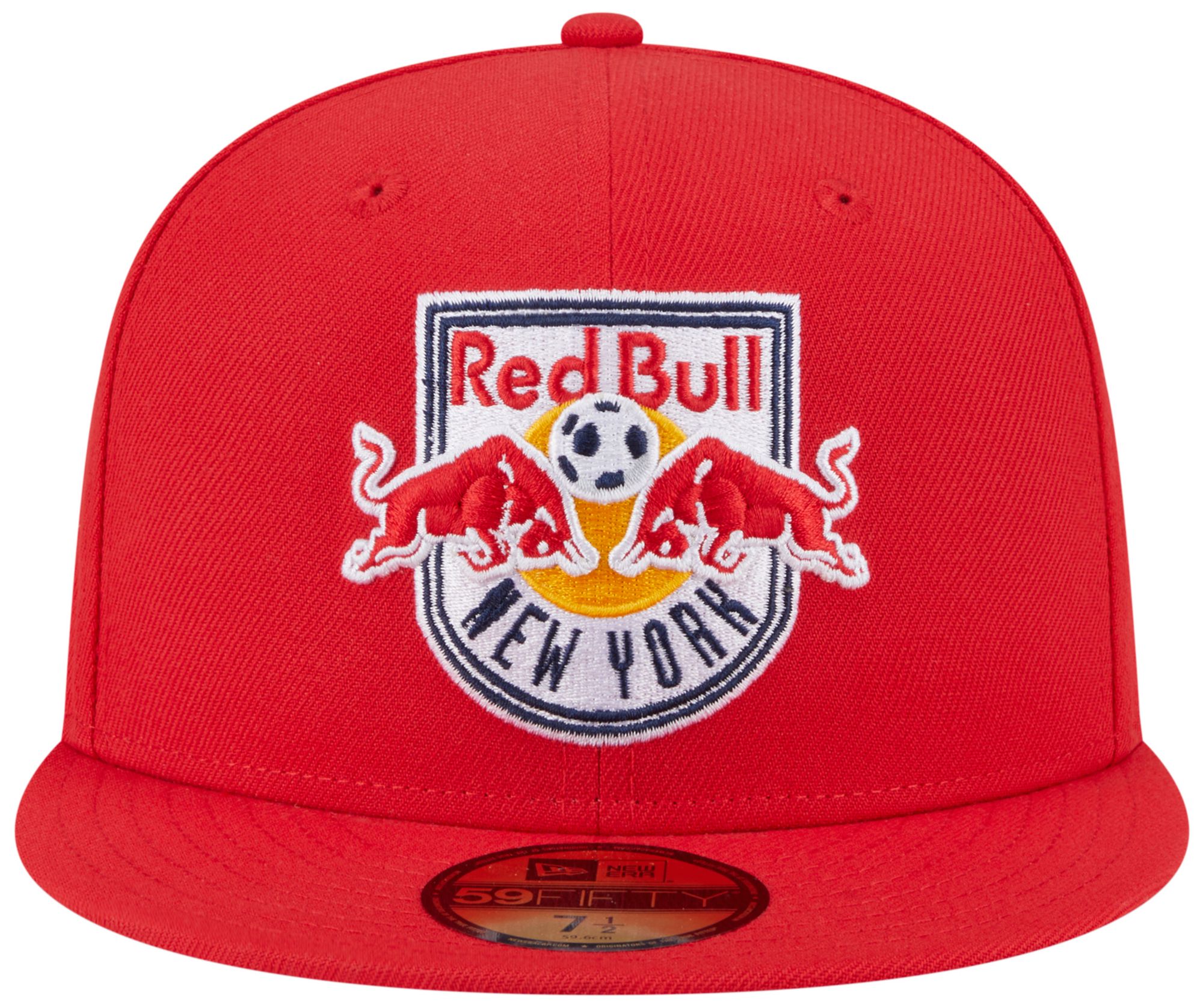 New Era Adult New York Red Bulls Red Logo 59Fifty Fitted Hat product image