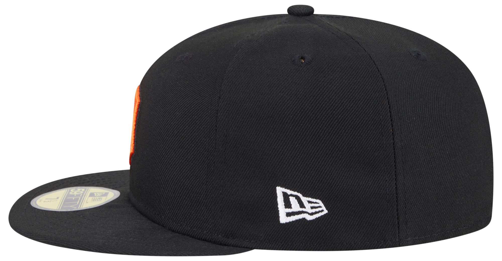 New Era Adult Houston Dynamo Black Logo 59Fifty Fitted Hat product image