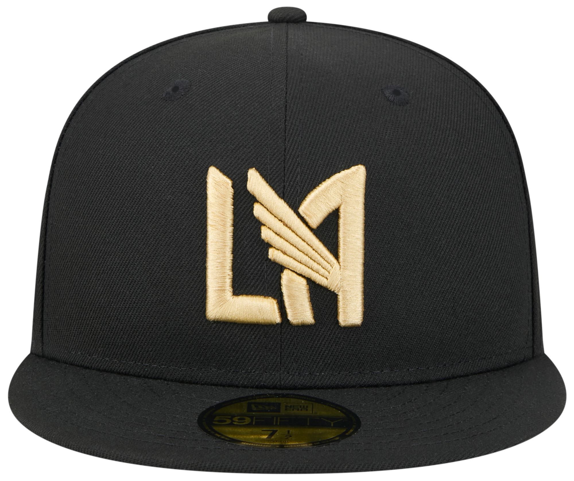 New Era Adult Los Angeles FC Black Logo 59Fifty Fitted Hat product image