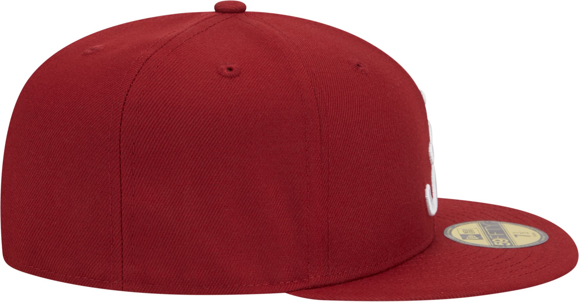 New Era Men's Alabama Crimson Tide Crimson 59Fifty Fitted Hat product image