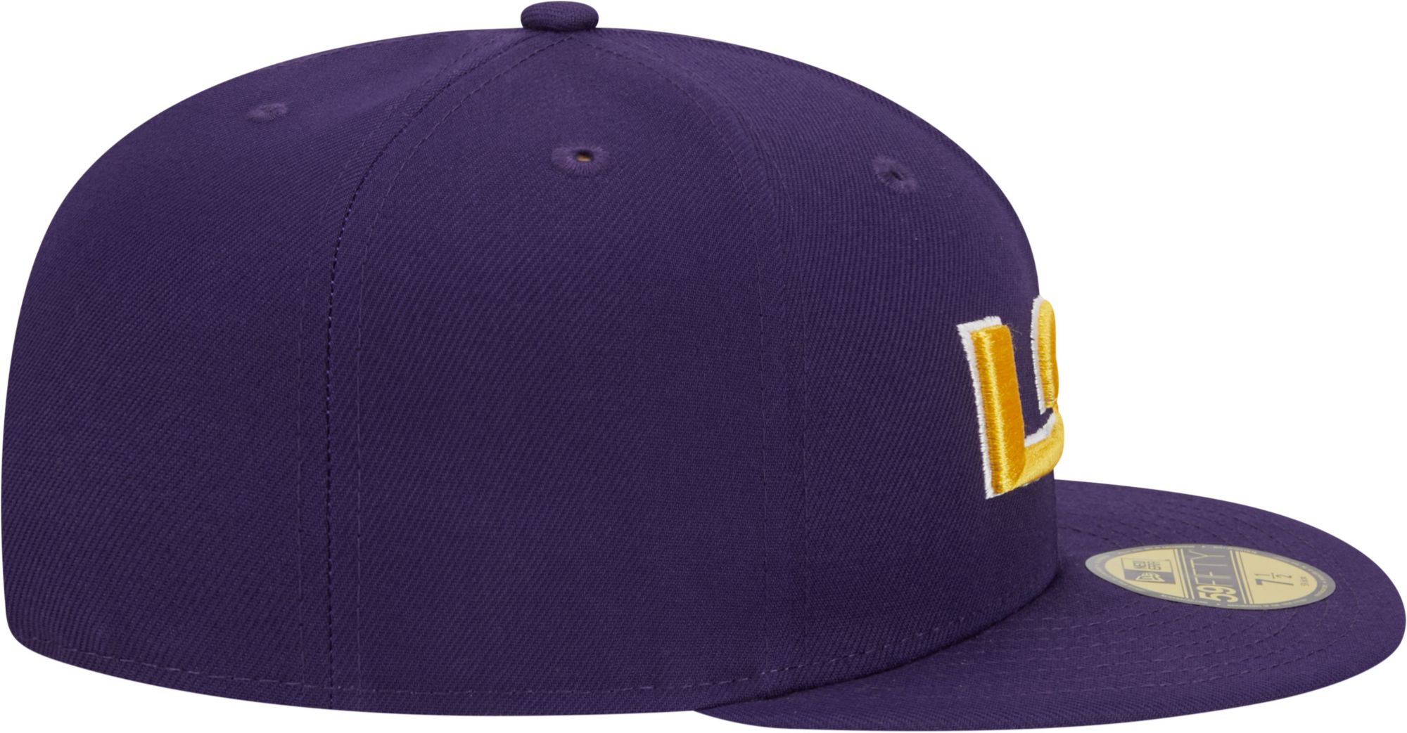 New Era Men's LSU Tigers Purple 59Fifty Fitted Hat product image