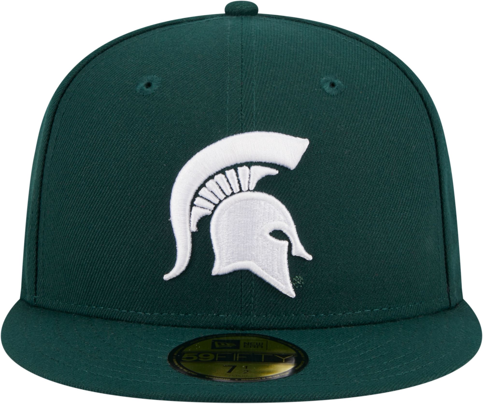 New Era Men's Michigan State Spartans Green 59Fifty Fitted Hat