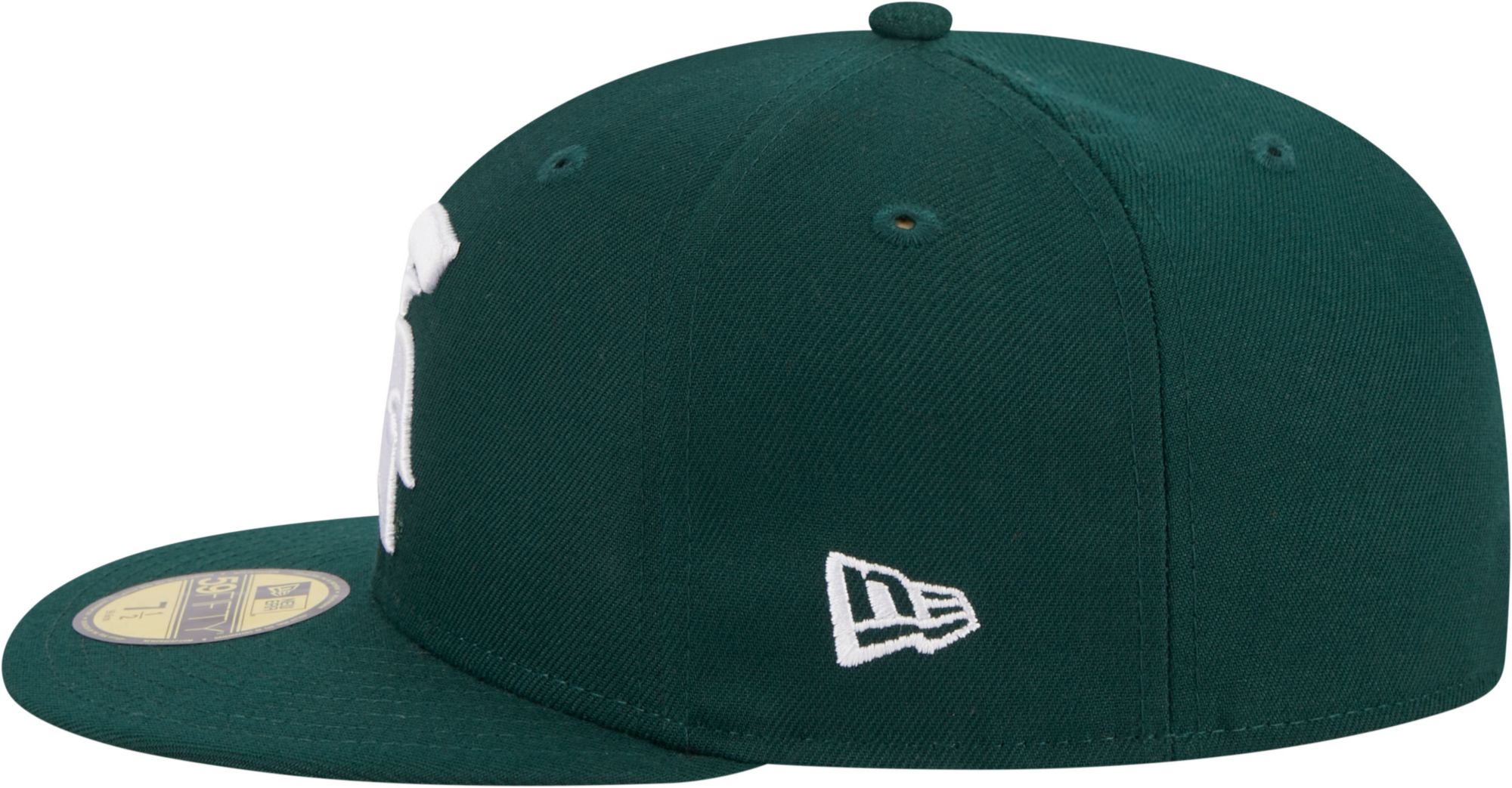 New Era Men's Michigan State Spartans Green 59Fifty Fitted Hat