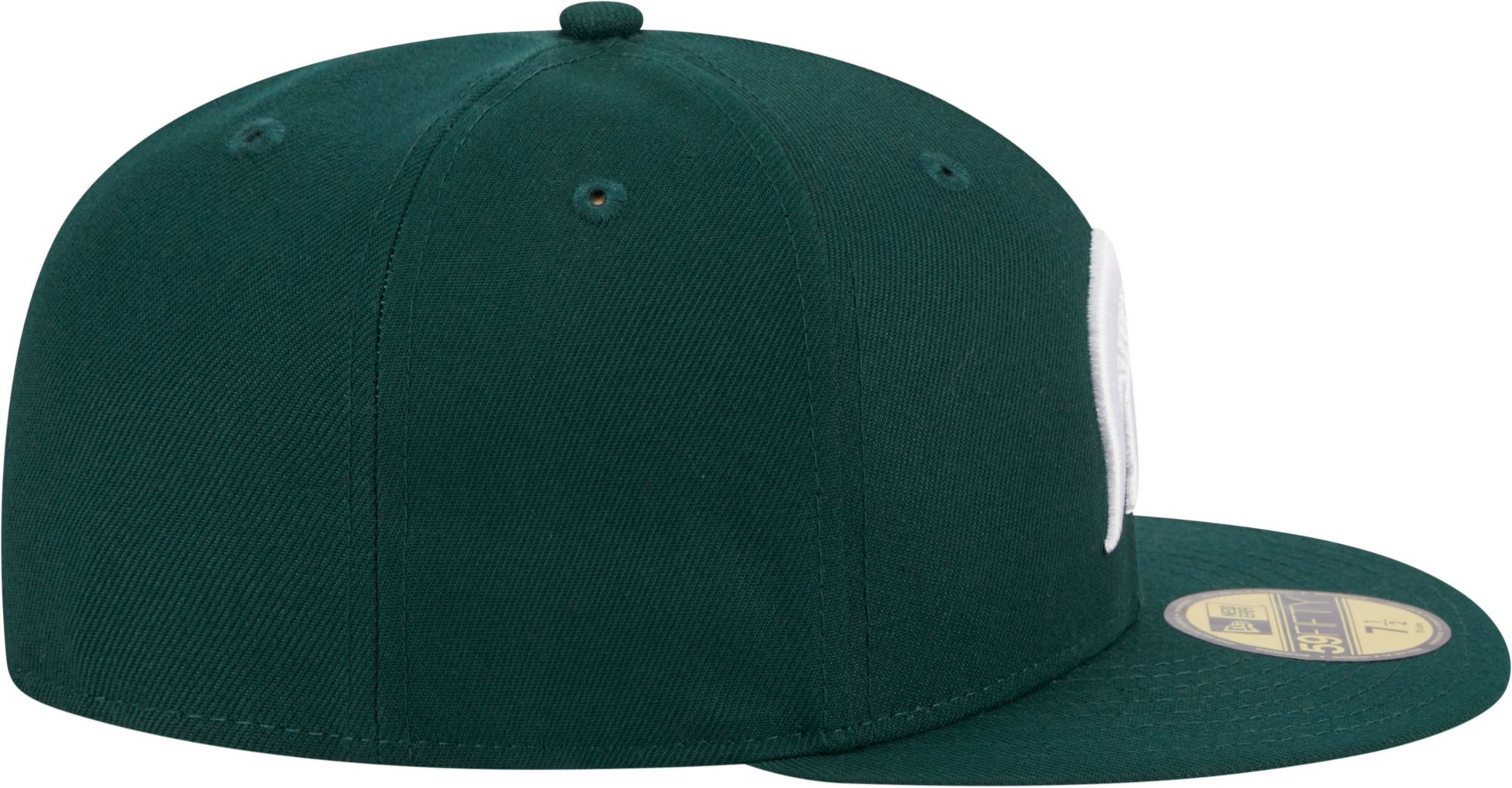 New Era Men's Michigan State Spartans Green 59Fifty Fitted Hat