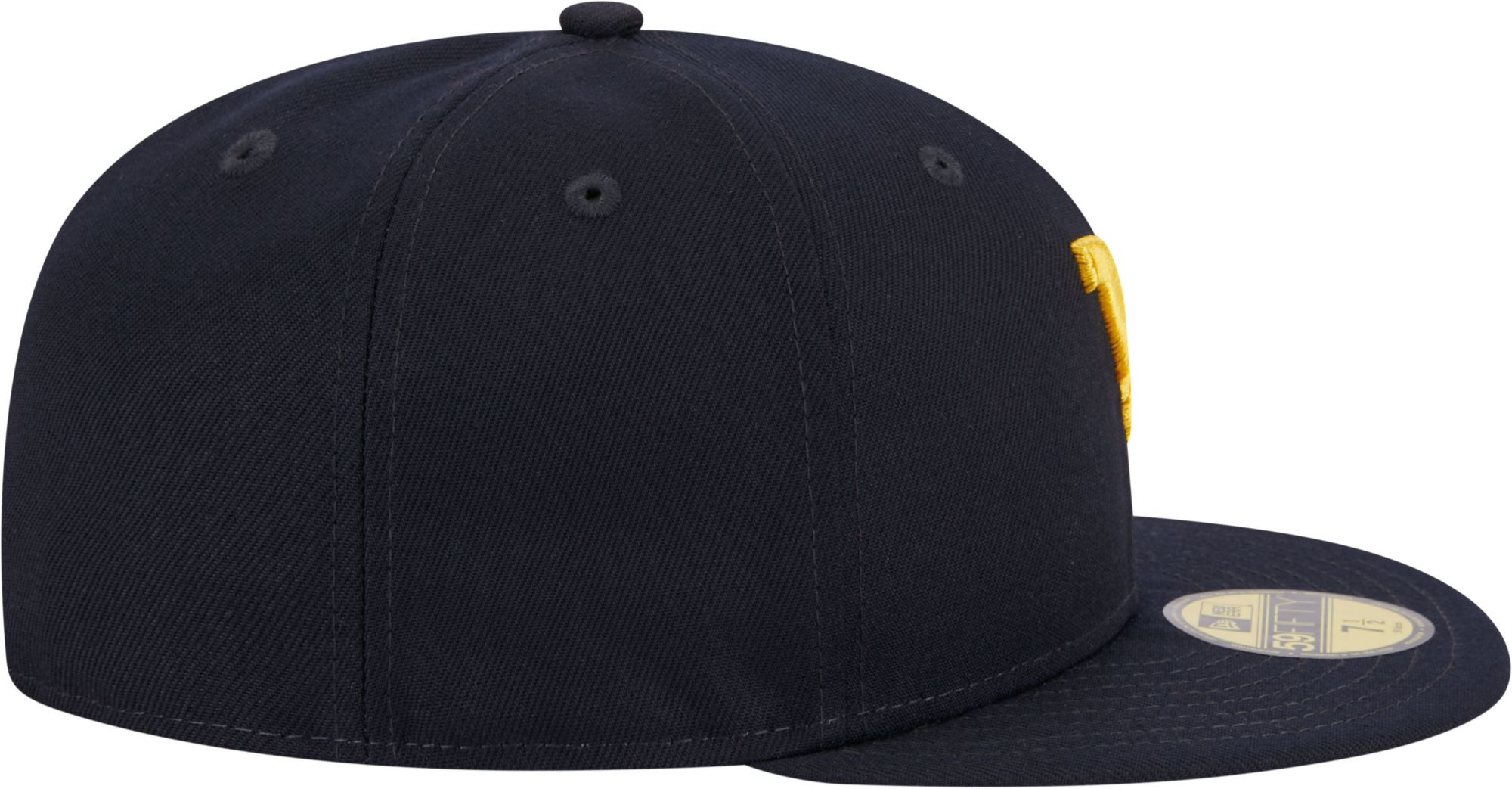 New Era Men's West Virginia Mountaineers Blue 59Fifty Fitted Hat product image