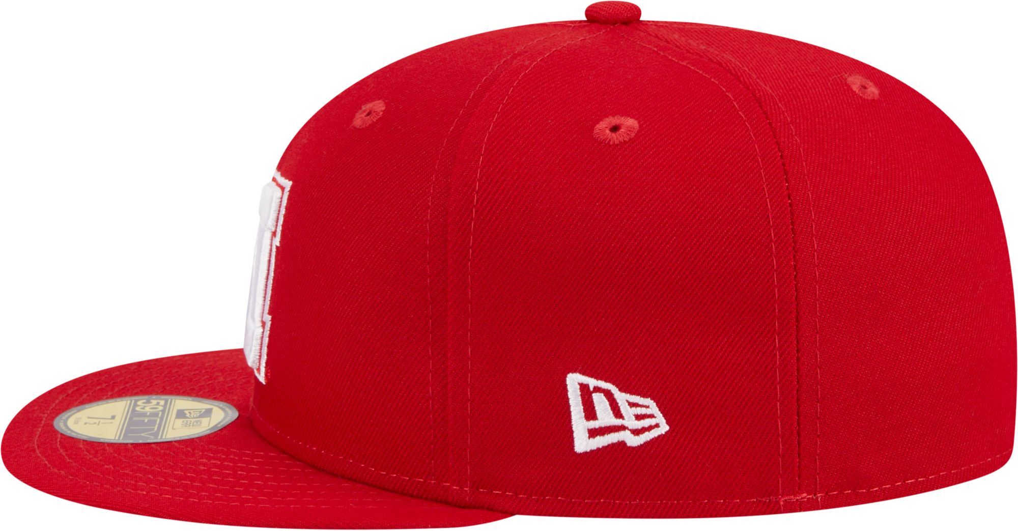 New Era Men's Nebraska Cornhuskers Scarlet 59Fifty Fitted Hat